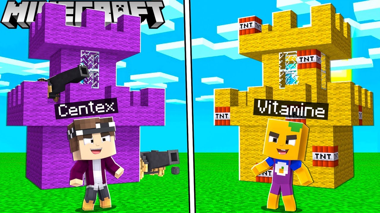CENTEX SCHLOSS vs. VITAMINE SCHLOSS in Minecraft!