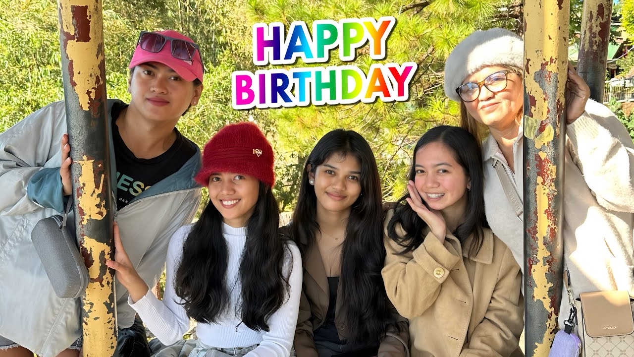 First time mag celebrate ng birthday sa Baguio with my family! ❤️ | Madam Aivan