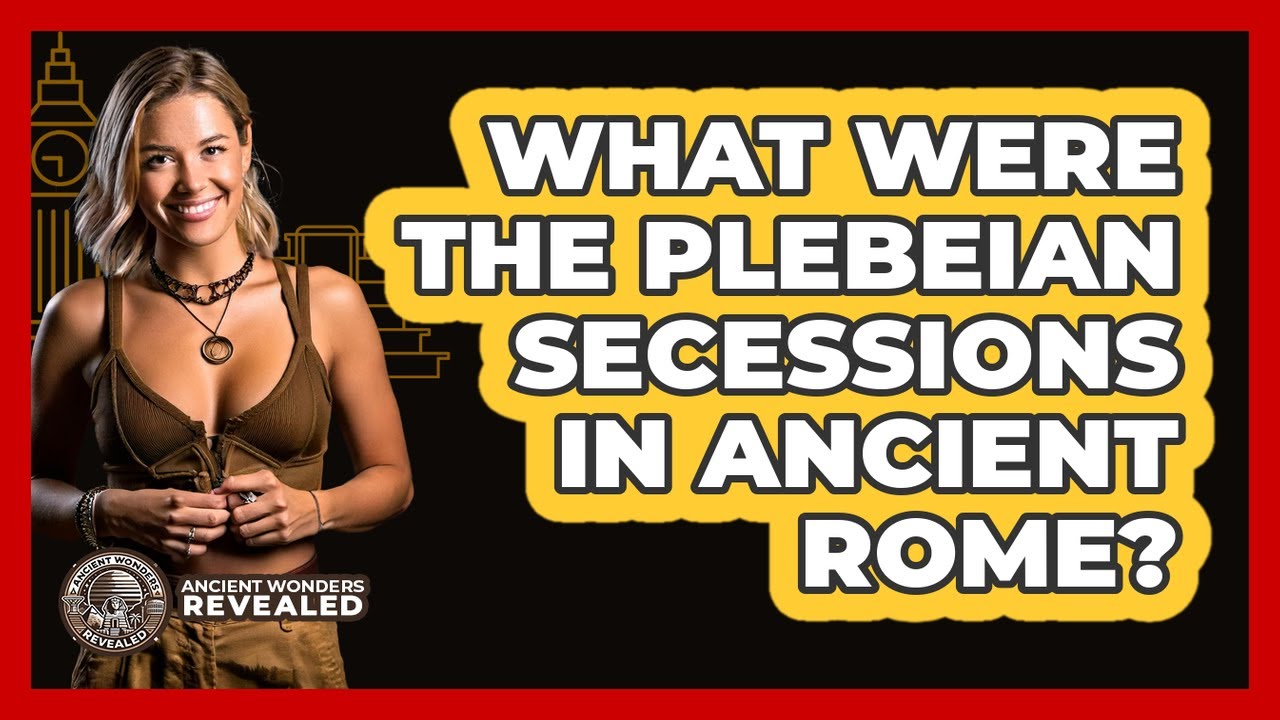 What Were The Plebeian Secessions In Ancient Rome? - Ancient Wonders Revealed