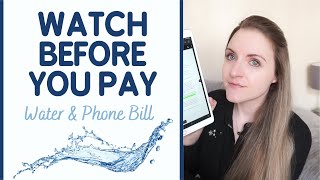 How To NOT Pay Your Water Bill