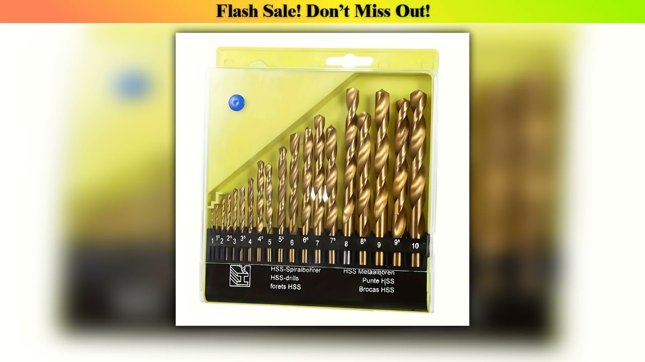 19pcs M35 Cobalt — Best Seller (2025): 19pcs M35 Cobalt Round Straight Handle Metric