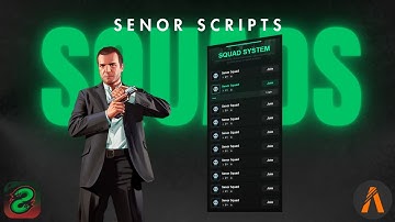 The Most Advanced FiveM Squads System Ever – HUD, Nametags, Blips, Voice, UI & More!