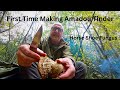 First Time Making Amadou/Horse Shoe Fungus/Natural Tinder
