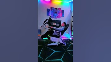 This computer cockpit is so mini！#computercockpit #computerchair #officechair #chair