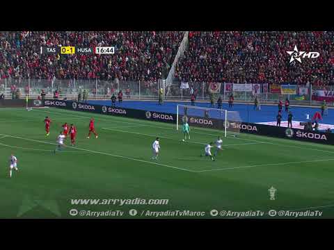 حسنية أكادير 1 1 الإتحاد البيضاوي هدف أسامة المليوي في الدقيقة 17 كأس العرش النهائي 2018 2019 و