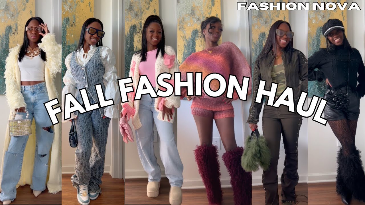 ⁣Fashion Nova Fall Fashion Try On Haul | Outfits + Styling Ideas | Mashia Major