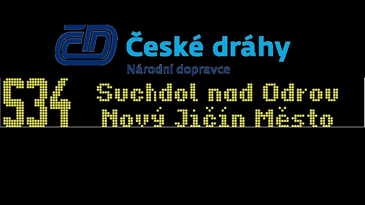 České Dráhy: ODIS S34 - Nový Jičín město, MJ 814 RegioNova