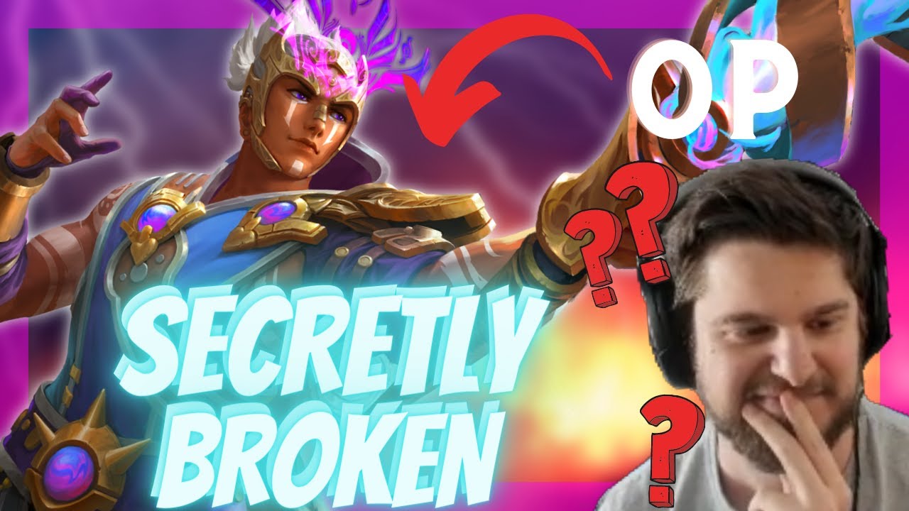 CHRONOS IS INSANE??... this god is secretly OP