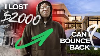 I Lost $2000  Day Trading on Pocket Option | Can I bounce back Trading Binary Options