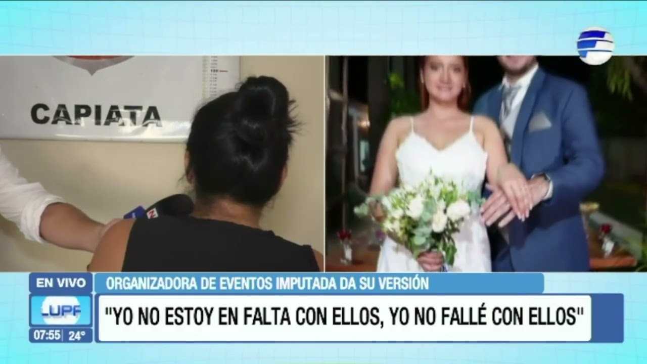 Organizadora de eventos imputada rompe silencio