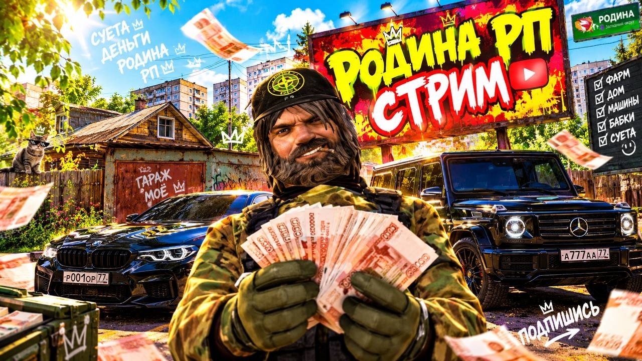 #3 Rodina RP - НОВАЯ ЖИЗНЬ С НУЛЯ - YouTube