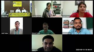 Alumni interaction with NAAC Peer Team | 14th Sep 2023