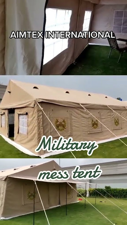Military Mess Tent by Aimtex International #army #armylife