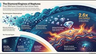The Diamond Engines of Neptune #astronomy #space #neptune  #planetaryscience #astrophysics