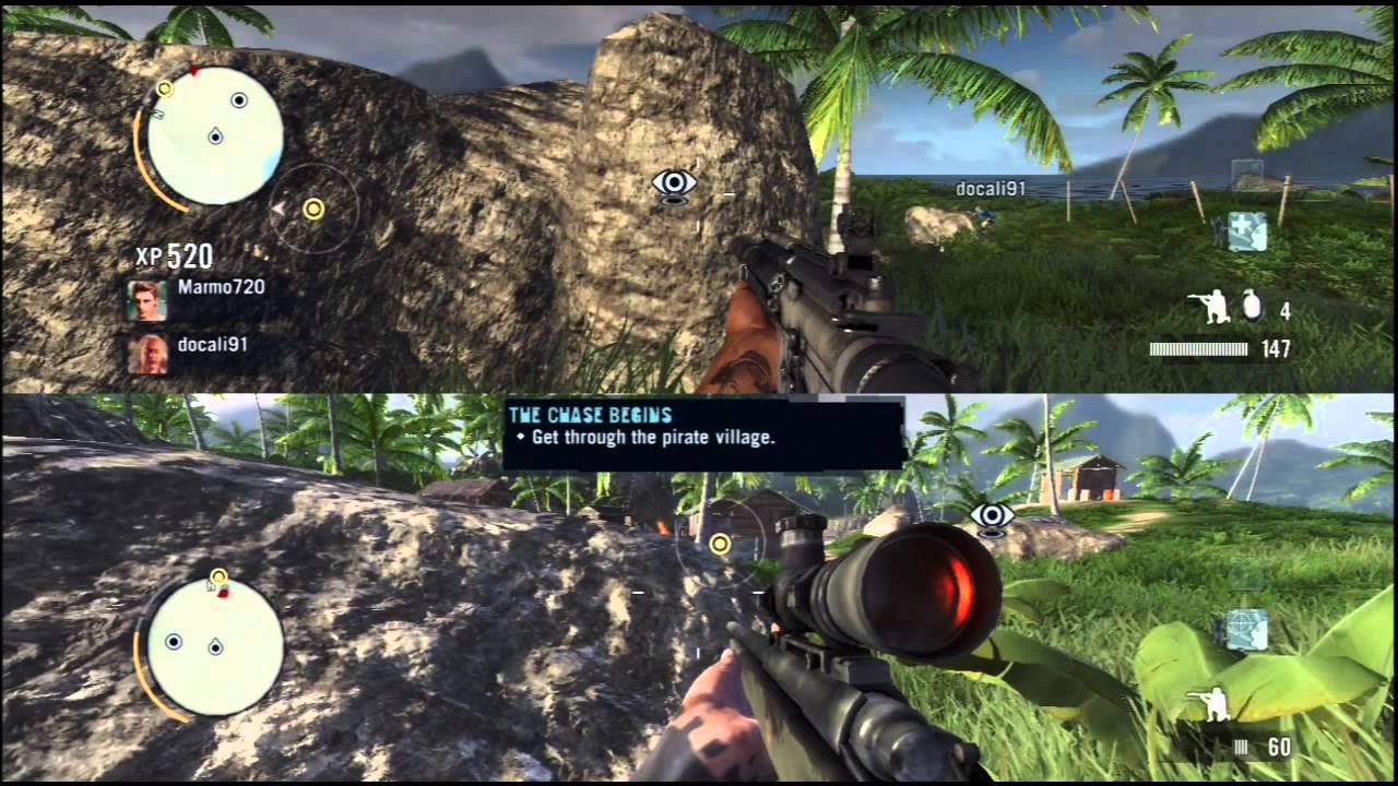 Far Cry 3 Couch Local Co Op Gameplay With No Commentary Ready Or Not Part 1 Youtube