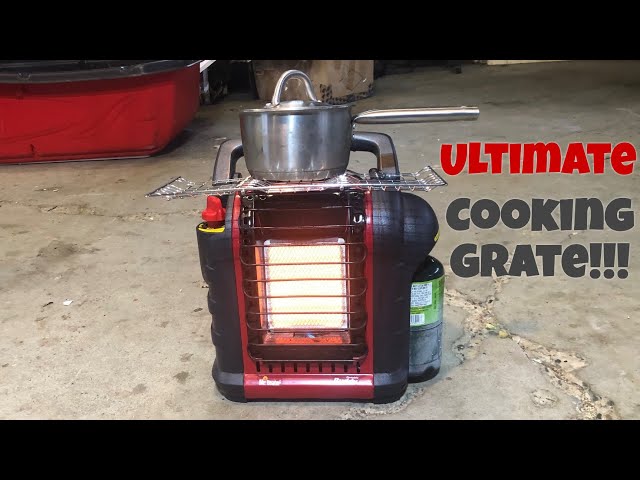 Ultimate Buddy Heater Cooking Grate !!! #mrheater #sonnenburgoutdoors -  YouTube