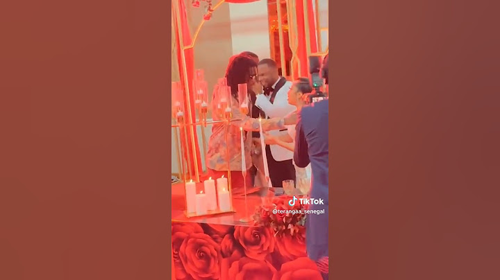 WALLY SECK FÉLICITE ZEYNA NDOUR ET ADAMA BÉYE POUR LEUR MARIAGE