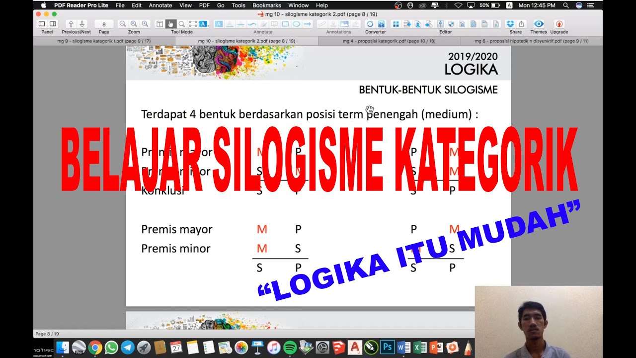 Kuliah Online - Logika (Silogisme Kategorik)