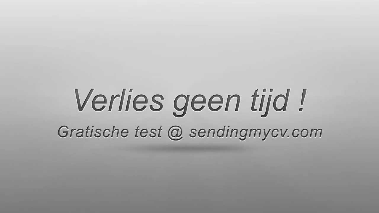 Verzend CV Massale verzending cv professionele sollicitatie brief Belgïe
