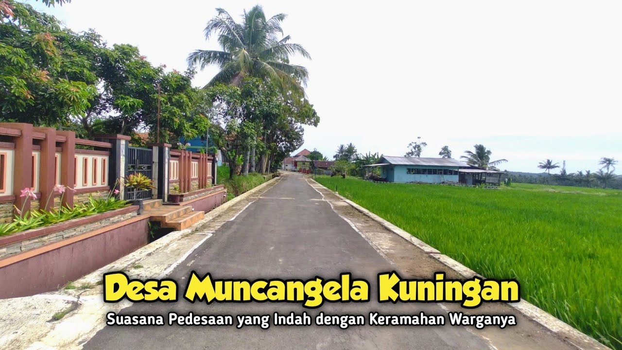 Suasana Desa Muncangela dengan Keramahan Warganya yang Bersahaja, Kuningan Jawa Barat