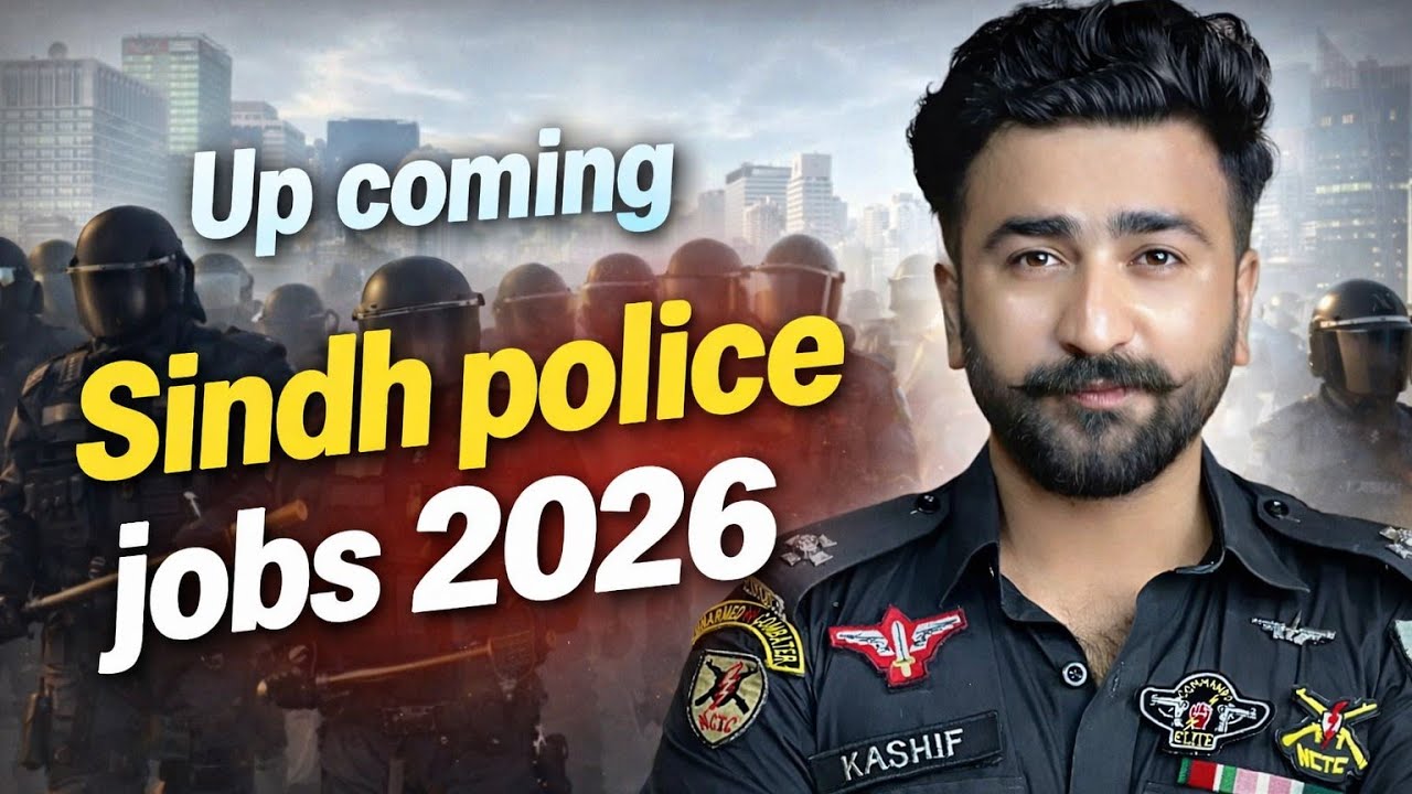 Up coming Sindh Police Jobs 2026 🔥 - Sarkar official academy 