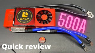 Unpacking and quick review of 500A Daly 4S BMS + App review. Lifepo4 cells. screenshot 5