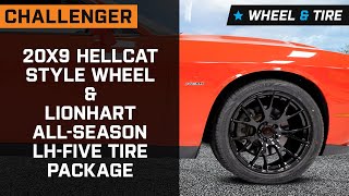 2008-2023 RWD Challenger 20x9 Hellcat Style Wheel & Lionhart All-Season LH-Five Tire Package Review