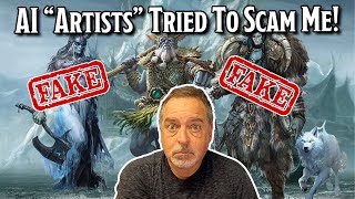 AI "Artists" Tried to Scam Me!