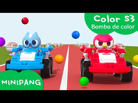 Aprende las colores con MINIPANG | color S3 |Bomba de color💥 | MINIPANG TV 3D Play