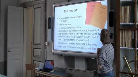 EuroVS 2013: Short history of variable star observing in Finland