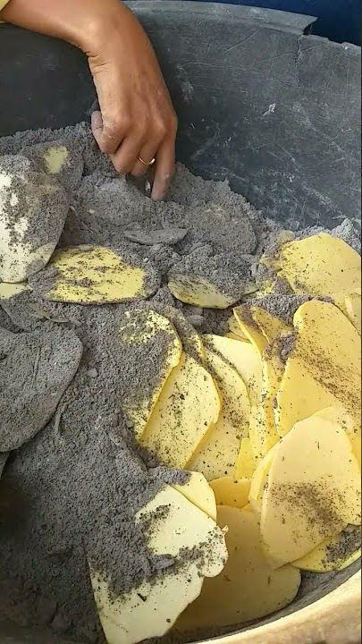 Cara Menghilangkan Racun Ubi Gadung.