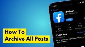 How To Archive All Posts On Facebook (2024 Updated) - Full Guide