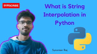 What is String Interpolation in Hindi || Python || Must Watch