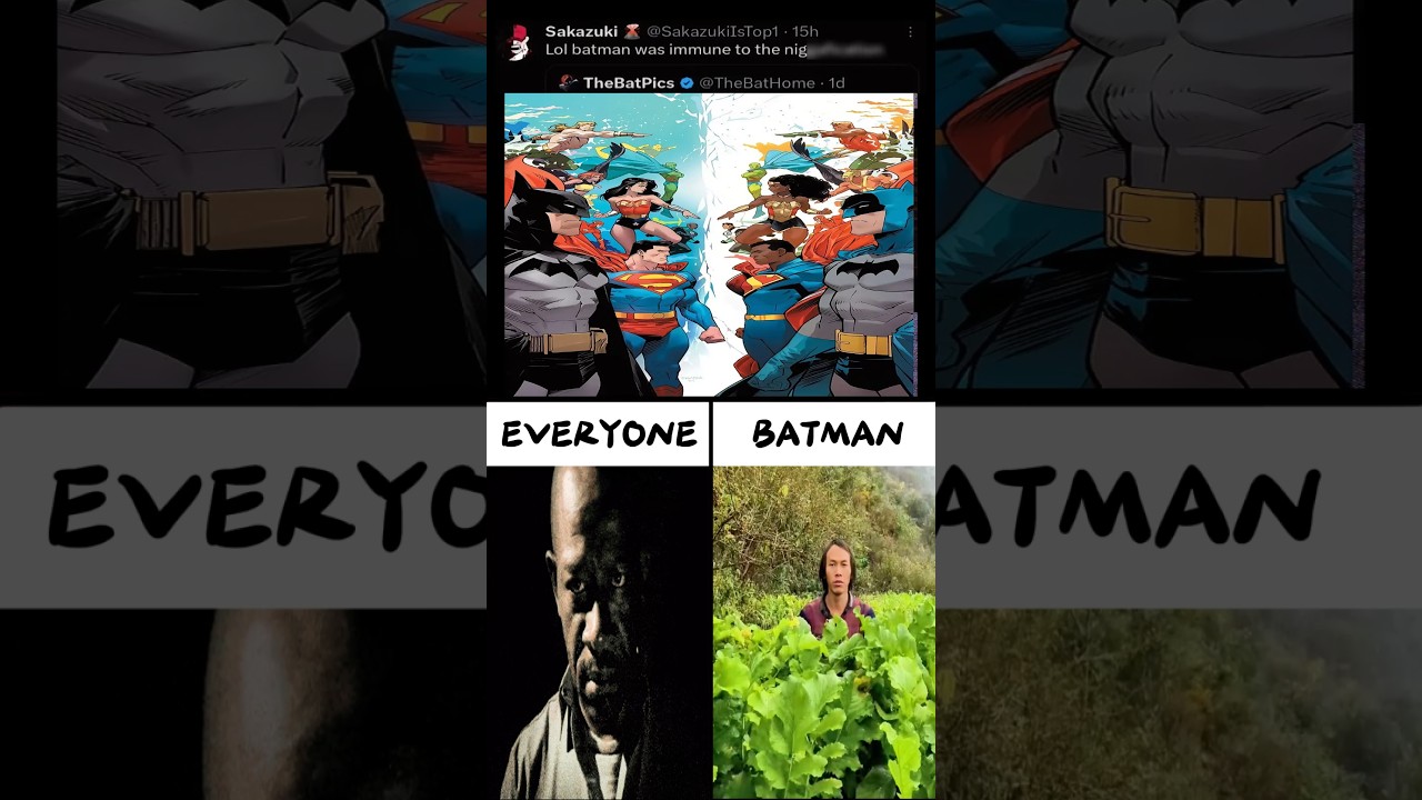 Everyone changed… except Batman! 😂