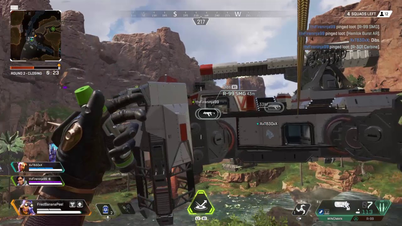 Intense ending in Apex Legends! (Ps4) - YouTube