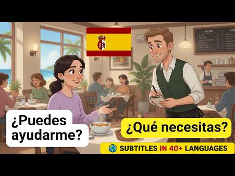 Daily Spanish Conversations for Beginners | Real Life Spanish Speaking Practice (A1–A2) - Episode 3
