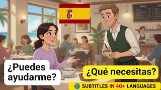 Daily Spanish Conversations for Beginners | Real Life Spanish Speaking Practice (A1–A2) - Episode 3