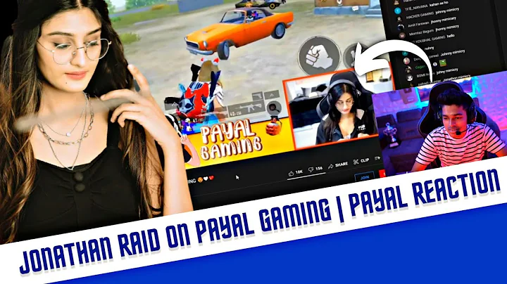 Payal Gaming Reaction on Jonathan Raid