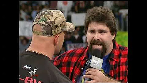 Stone Cold Steve Austin & Mick Foley Segment Smackdown October 12 2000 Part 2