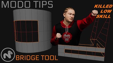 MODO TIPS | Bridge Tool | Modo Tutorial | MODO HARD SURFACE MODELING