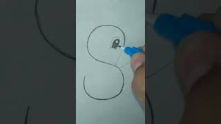very easy ? drawing with s shorts viral drawing art creative