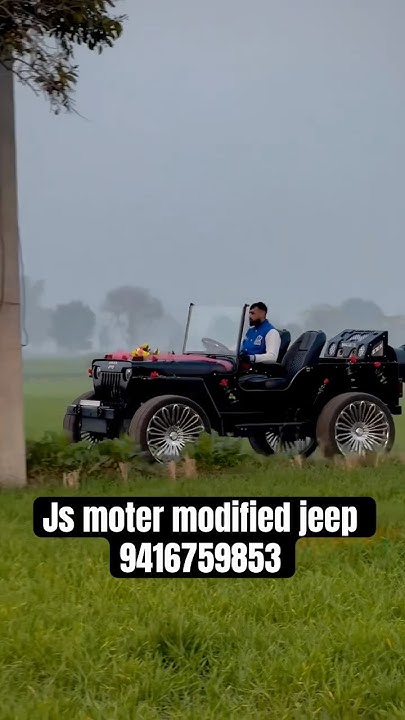 Js moter modified jeep #automobile #viralvideo #thar #jeepmodified # ...