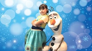 アナ & エルサ ブティック で プリンセス に変身!!♡ ビビディバビディブティック こうくんねみちゃん Frozen Boutique Princess