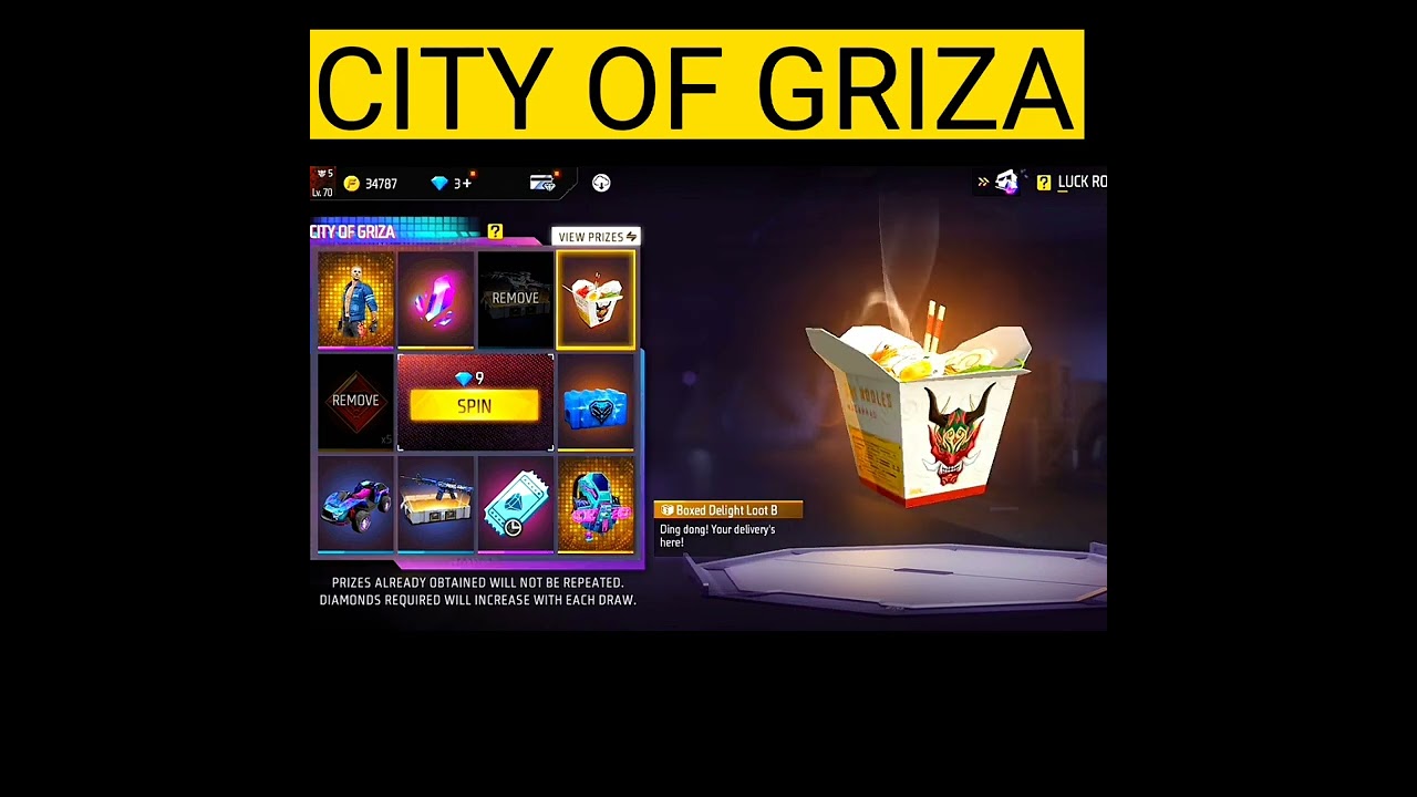 NEW FADED WHEEL FREE FIRE | CITY OF GRIZA FADED WHEEL |  FREE FIRE NEW EVENT | NEW FADED WHEEL EVENT
