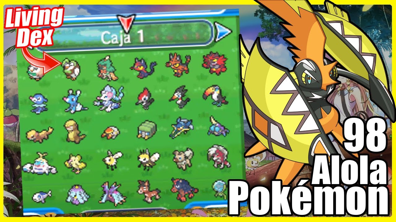 Pokémon Sol y Luna: Todas las formas de Alola