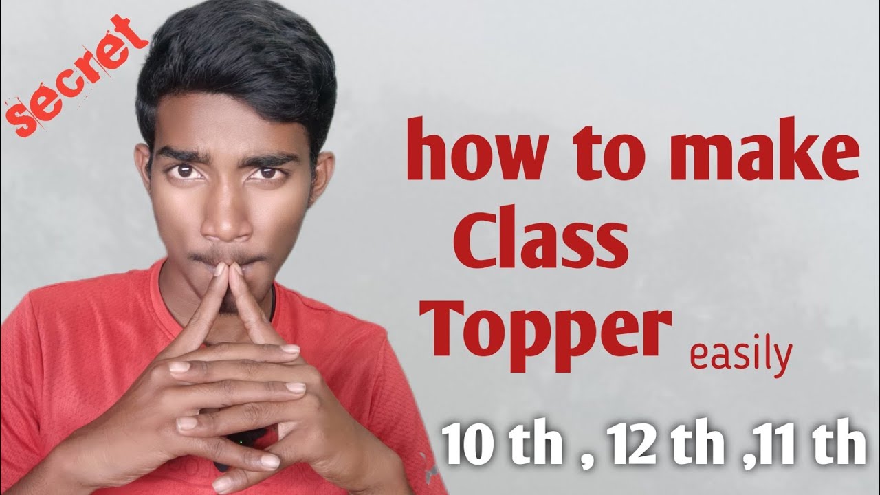 Secret Study Tips to Become Class Topper | How to Study for Exams ...