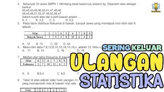 [FuLL] SOAL ULANGAN STATISTIKA