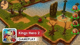 Kings Hero 2 Gameplay HD (Android) Turn Based RPG $2.99 screenshot 2