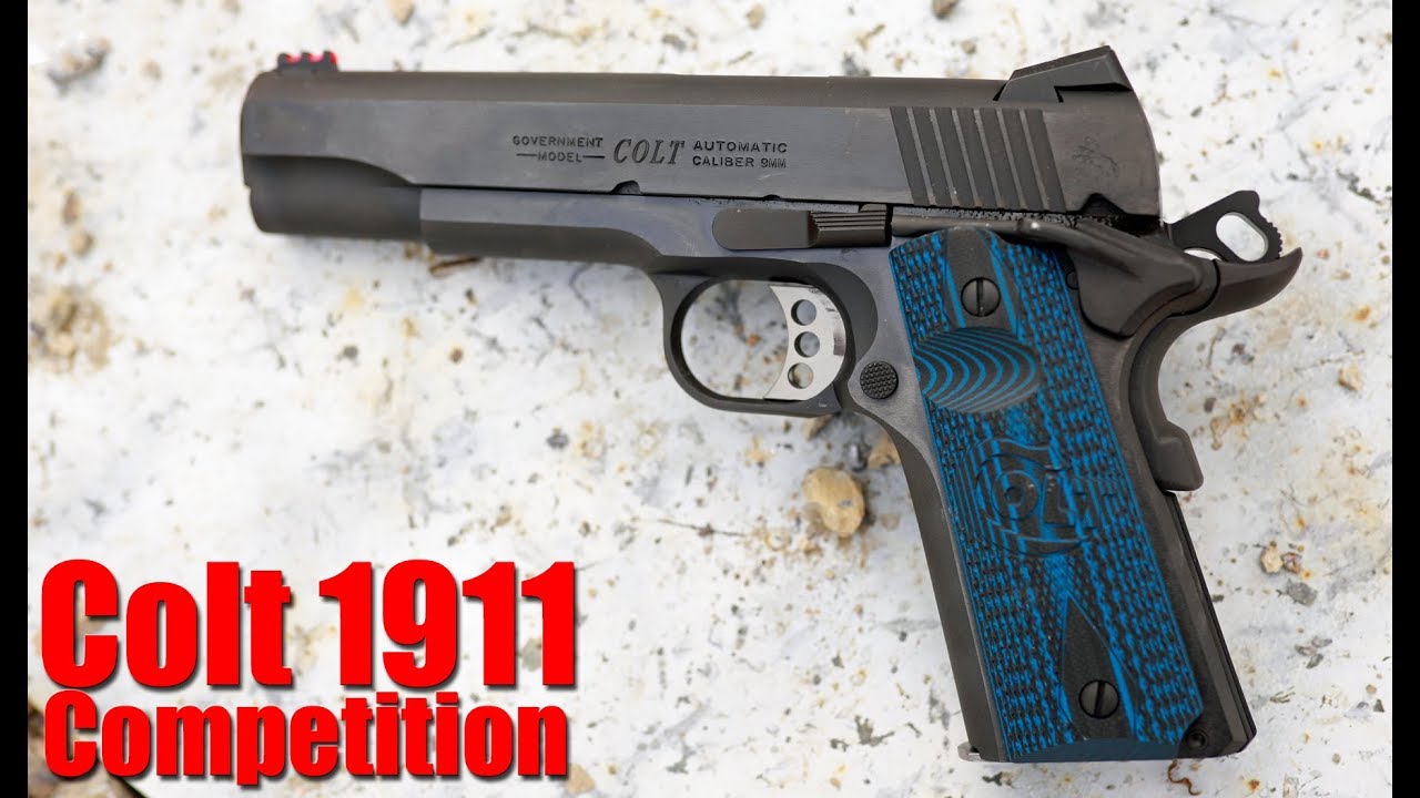 ⁣Colt Competition 1911 9mm First Shots