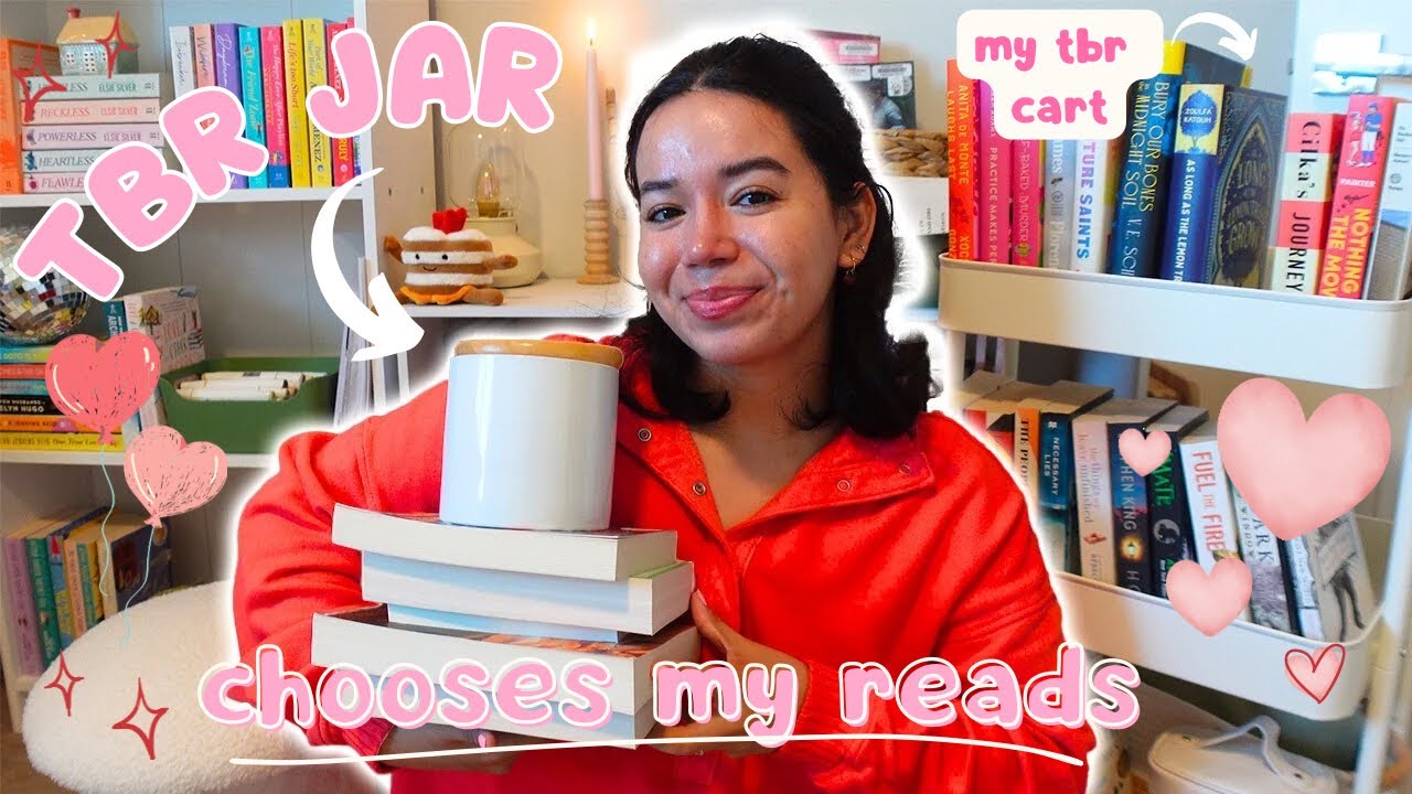 letting my tbr jar picks my february reads 💗🫙